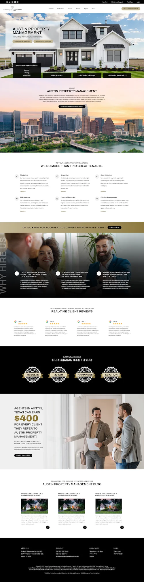 Featured Portfolio: Property Management Services