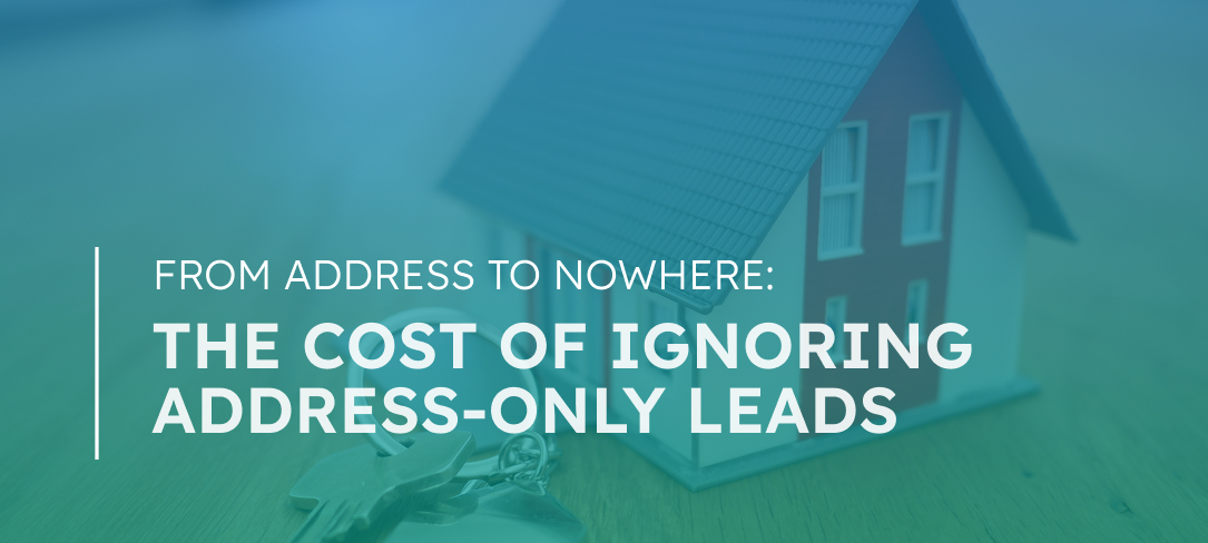 From Address to nowhere: the cost of ignoring address-only leads